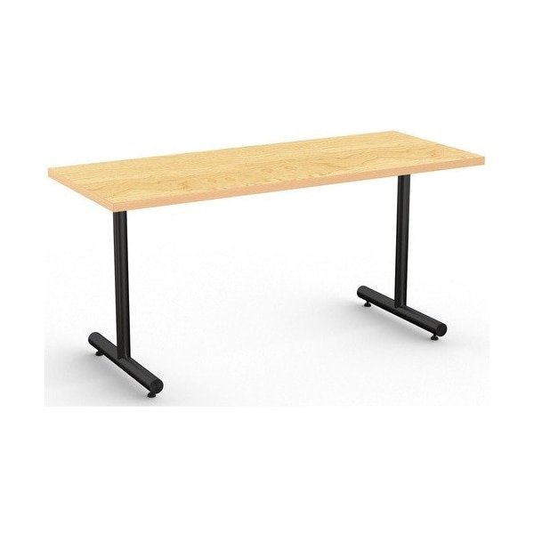 Special-T Table, Black Base, 24inWx60inLx29inH, Crema Maple SCTKING2460BCM - main
